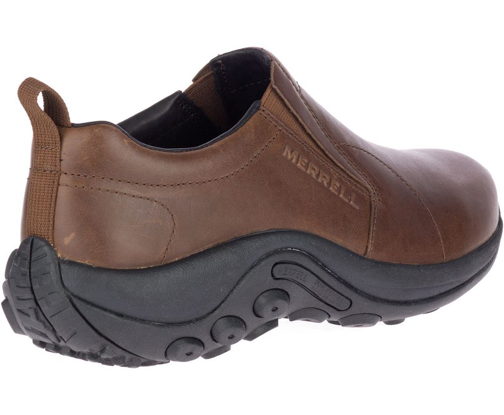 Merrell Slip Ons Brown - Jungle Moc Leather 2 - Mens 75NIMYGVW